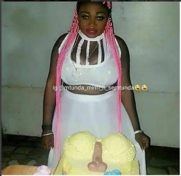 OMG! See The Controversial Cake This Girl Used To Celebrate Her Birthday [Photo]